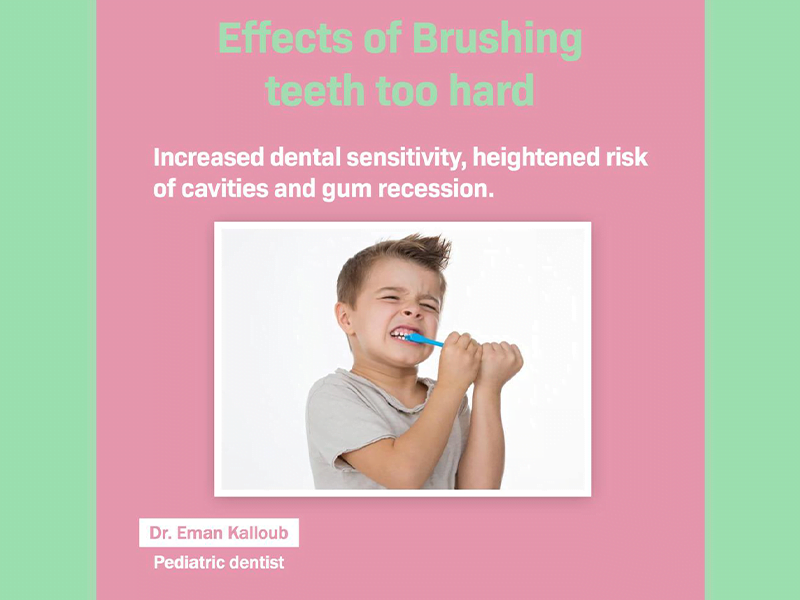 The Effects of Brushing Teeth Too Hard